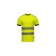 Portwest T181 jólláthatósági munkavédelmi póló sárga/fekete színben