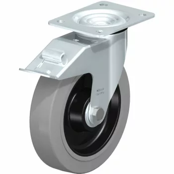   Blickle LE-POEV 126R-FI-SG szürke nyommentes kerék, átmérő: 125 mm