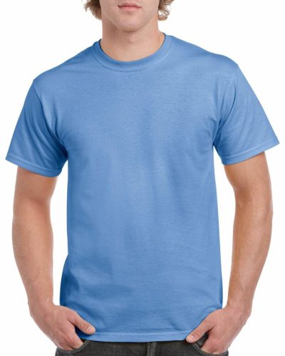 Gildan 5000 kereknyakú póló carolina blue színben