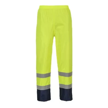   Portwest H444 jólláthatósági esőnadrág sárga/tengerészkék