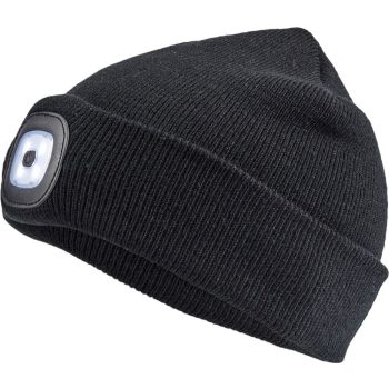 Cerva Deel LED lámpás sapka fekete színben