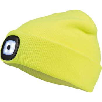 Cerva Deel LED lámpás sapka sárga színben