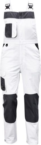 Cerva Cremorne munkavédelmi kantáros nadrág fehér színben