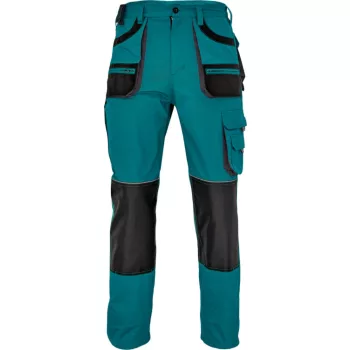   Fridrich & Fridrich BE-01-003 derekas munkavédelmi nadrág zöld/fekete színben