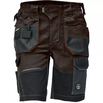   Cerva Dayboro munkavédelmi rövidnadrág sötétbarna színben