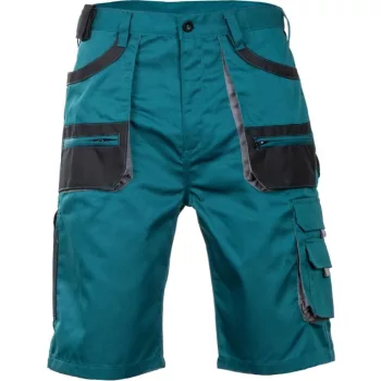   F&F Carl BE-01-009 munkavédelmi bermuda zöld/fekete színben