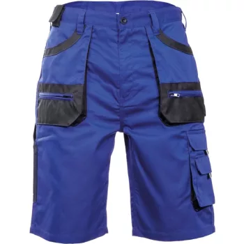   F&F Carl BE-01-009 munkavédelmi bermuda royal/fekete színben