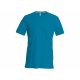 Kariban 356 rövidujjú férfi póló tropical blue színben