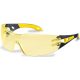 Uvex Pheos munkavédelmi védőszemüveg sárga színben