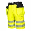 Portwest PW343 PW3 Hi-Vis Holster rövidnadrág sárga/fekete színben