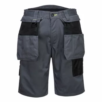   Portwest PW345 PW3 Holster Work rövidnadrág szürke/fekete színben