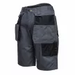 Portwest PW345 PW3 Holster Work rövidnadrág szürke/fekete színben