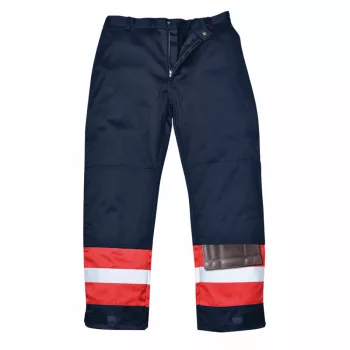   Portwest FR56 Bizflame Plus kéttónusú nadrág navy színben