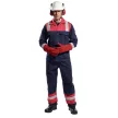 Portwest FR56 Bizflame Plus kéttónusú nadrág navy színben