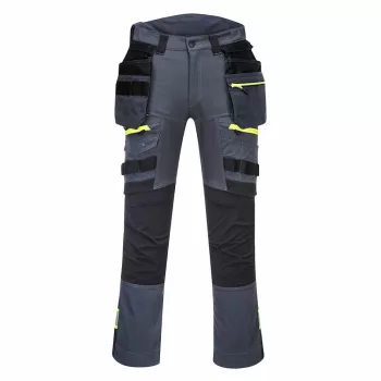   Portwest DX440 DX4 nadrág lezippzározható lengőzsebbel szürke színben