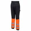 Portwest KX341 KX3 Hi-Vis Flexi nadrág fekete/narancs színben