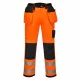 Portwest T501 PW3 Hi-Vis Holster nadrág narancs/fekete színben