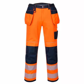   Portwest T501 PW3 Hi-Vis Holster nadrág narancs/navy színben