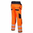 Portwest T501 PW3 Hi-Vis Holster nadrág narancs/navy színben