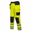 Portwest T501 PW3 Hi-Vis Holster nadrág sárga/fekete színben