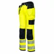 Portwest T501 PW3 Hi-Vis Holster nadrág sárga/fekete színben