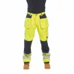 Portwest T501 PW3 Hi-Vis Holster nadrág sárga/fekete színben