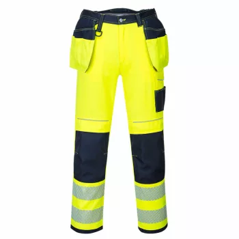   Portwest T501 PW3 Hi-Vis Holster nadrág sárga/navy színben