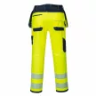 Portwest T501 PW3 Hi-Vis Holster nadrág sárga/navy színben