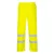 Portwest S487 Hi-Vis lélegző nadrág sárga színben