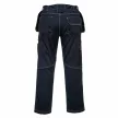 Portwest T602 PW3 Holster Work lengőzsebes nadrág kék/fekete színben