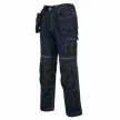 Portwest T602 PW3 Holster Work lengőzsebes nadrág kék/fekete színben