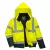 Portwest S266 Hi-Vis kéttónusú bomber kabát sárga/navy színben
