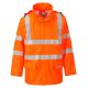 Portwest FR41 Sealtex Flame Hi-Vis esőkabát narancs színben