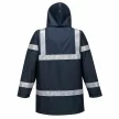 Portwest S785 Bizflame antisztatikus lángálló esőkabát navy színben
