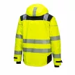 Portwest PW360 PW3 Extreme lélegző esőkabát sárga/fekete színben