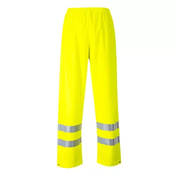   Portwest FR43 Sealtex Flame Hi-Vis esőnadrág sárga színben
