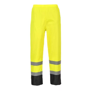   Portwest H444 Hi-Vis Classic Contrast esőnadrág sárga/fekete színben