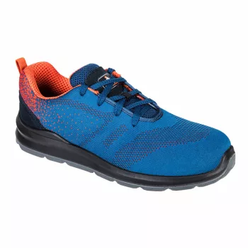   Portwest FT25 Steelite Aire Trainer félcipő kék/narancs színben S1P