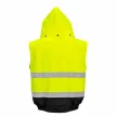 Portwest C465 Hi-Vis Kontraszt Bomber dzseki sárga/fekete színben