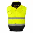 Portwest C465 Hi-Vis Kontraszt Bomber dzseki sárga/fekete színben