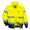 Portwest C465 Hi-Vis Kontraszt Bomber dzseki sárga/navy színben
