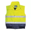 Portwest C465 Hi-Vis Kontraszt Bomber dzseki sárga/navy színben