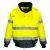 Portwest C465 Hi-Vis Kontraszt Bomber dzseki sárga/navy színben