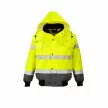 Portwest C465 Hi-Vis Kontraszt Bomber dzseki sárga/szürke színben