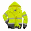 Portwest C465 Hi-Vis Kontraszt Bomber dzseki sárga/szürke színben