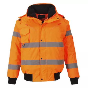   Portwest C467 Hi-Vis 3 az 1-ben bomber kabát narancs színben