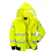 Portwest C467 Hi-Vis 3 az 1-ben bomber kabát sárga színben