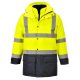 Portwest S768 jólláthatósági 5 az 1-ben kabát sárga/navy színben