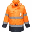 Portwest S162 Hi-Vis Lite 3 az 1-ben kabát narancs/navy színben