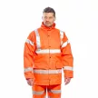 Portwest RT60 Hi-Vis lélegző kabát narancs színben